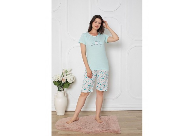 Pijama Dama Berfin Capri 9006